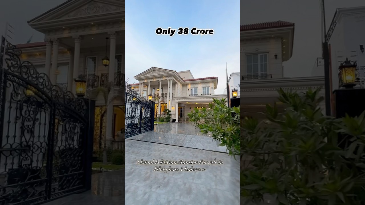 For Visit +923227205464 For 2 kanal Spanish Villa For sale in Dha phase 1 Lahore #shorts