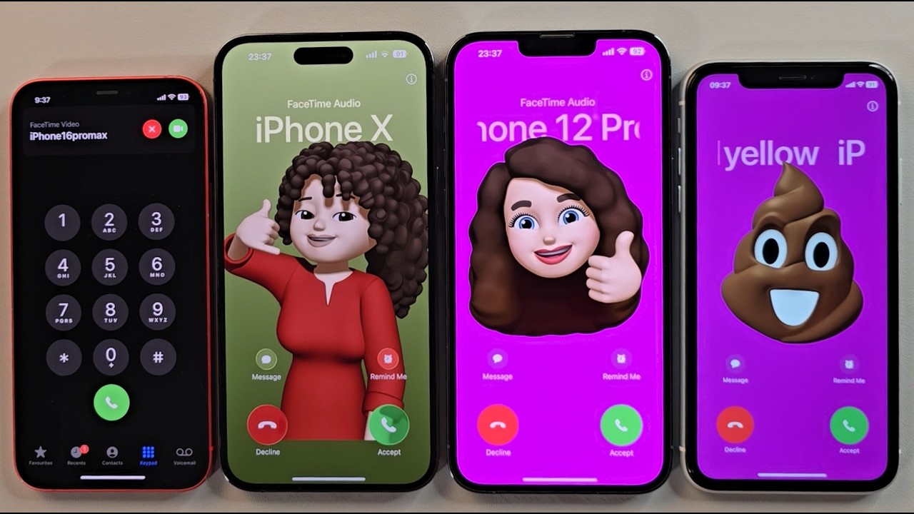 Facetime Incoming call &Outgoing call iPhone 12 iPhone 14Pm iPhone 13Pm iPhone Xr