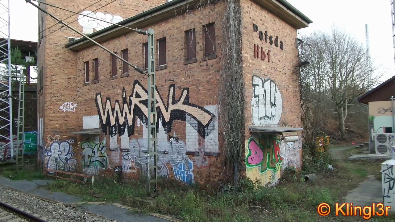 Der Bahnhof Potsdam Pirschheide - ehemals Hauptbahnhof