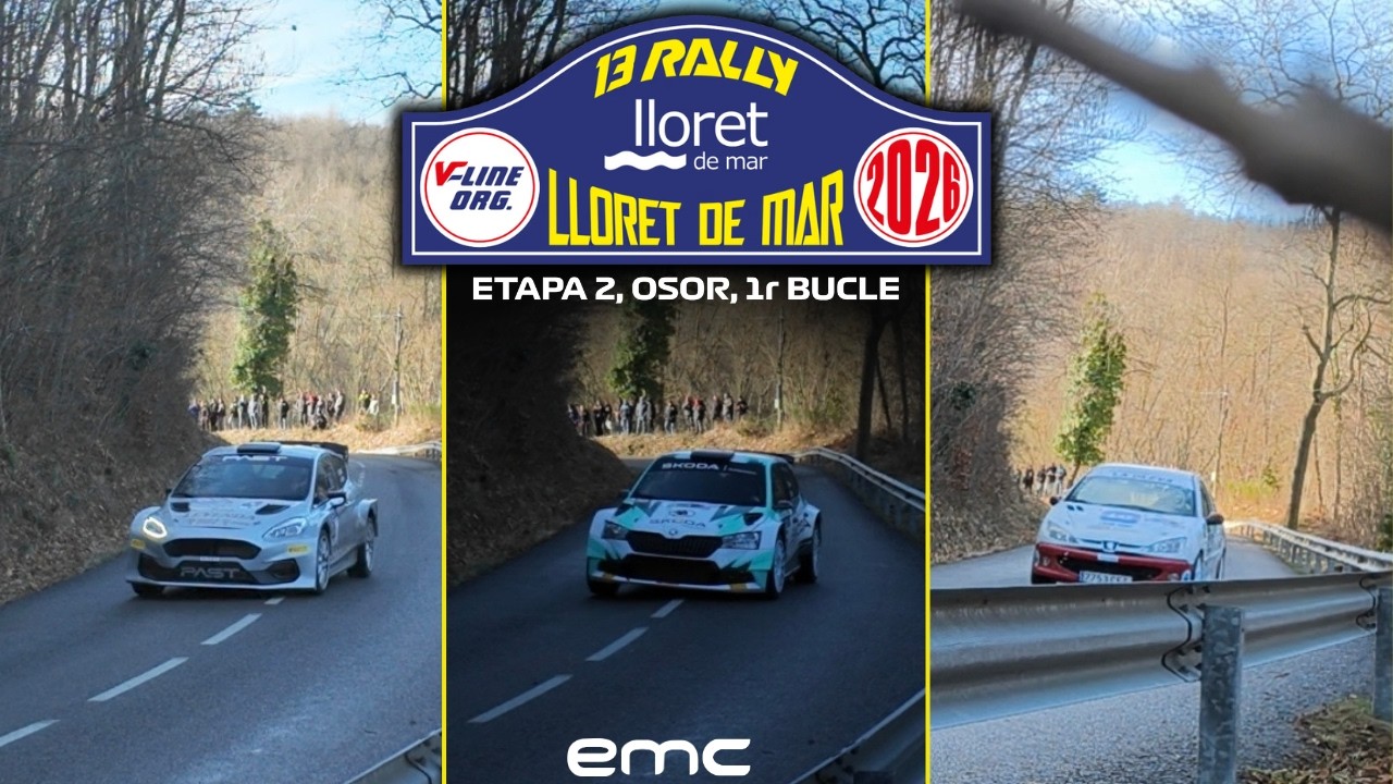 ETAPA 2 RALLY LLORET DE MAR 🔥