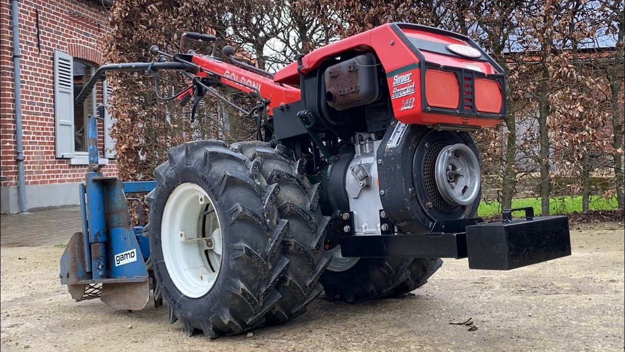 Goldoni Super Special 14 - Motoculteur/Motocultor/Einachser!