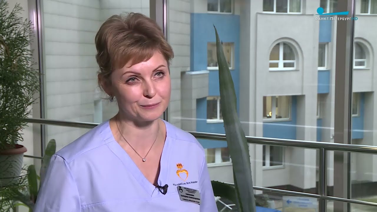 Медицинская сестра Центра Алмазова - Екатерина Адельшина
