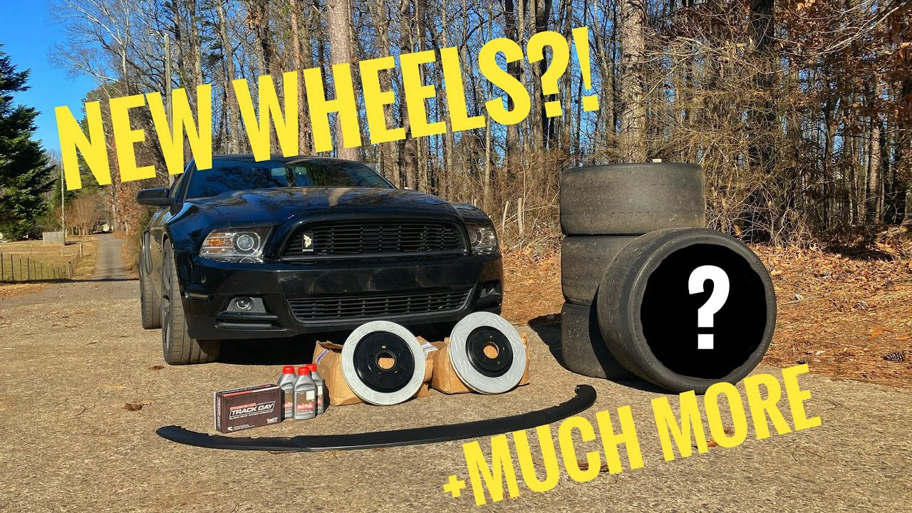FINALLY THE MUSTANG GETS A RACE SET UP!!