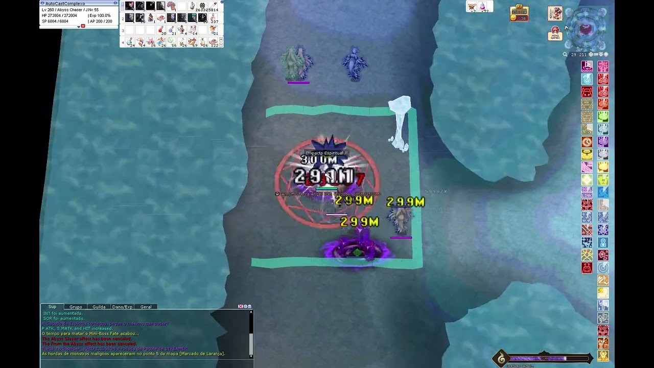 History Reborn - Gameplay: Abyss Chaser Autocast Dom&iacute;nio Unreal