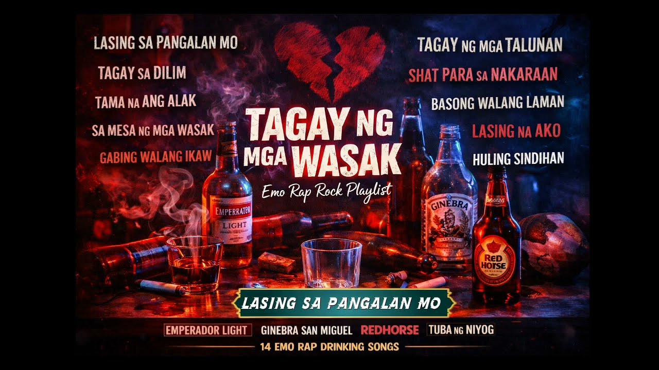 🔥 TAGAY NG MGA TALUNAN – Emo Rap Rock Drinking Songs Playlist
