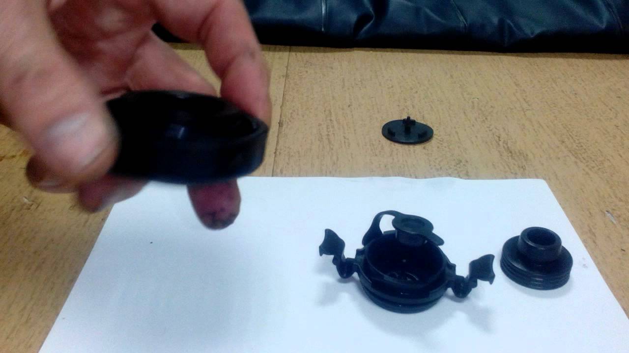 Школа ремонта надувных матрасов ч.3а. Клапан. Замена мембраны и втулки.