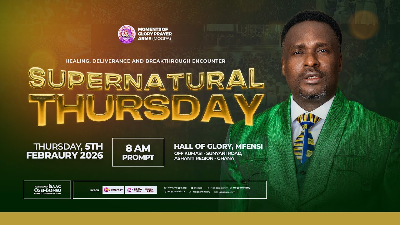 HEALING, DELIVERANCE & BREAKTHROUGH ENCOUNTERS || SUPERNATURAL THURSDAY || 05 - 02 - 2026