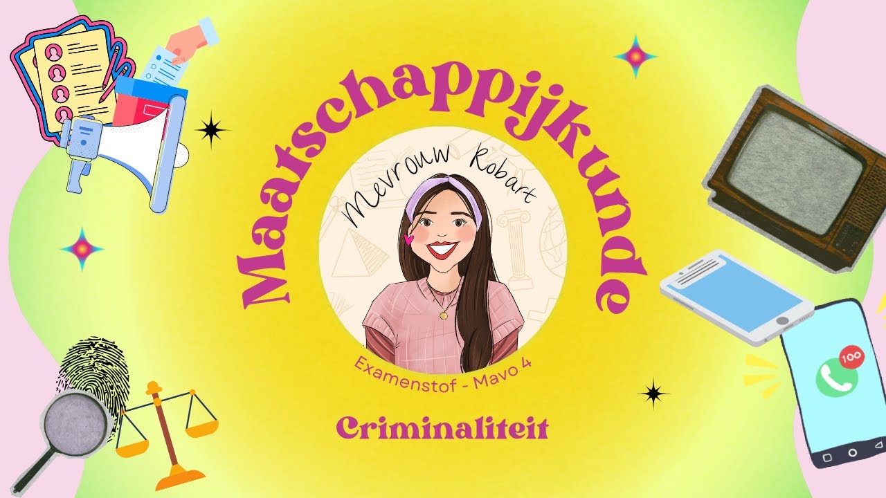 Examen | MAVO 4 | Maatschappijkunde | Criminaliteit