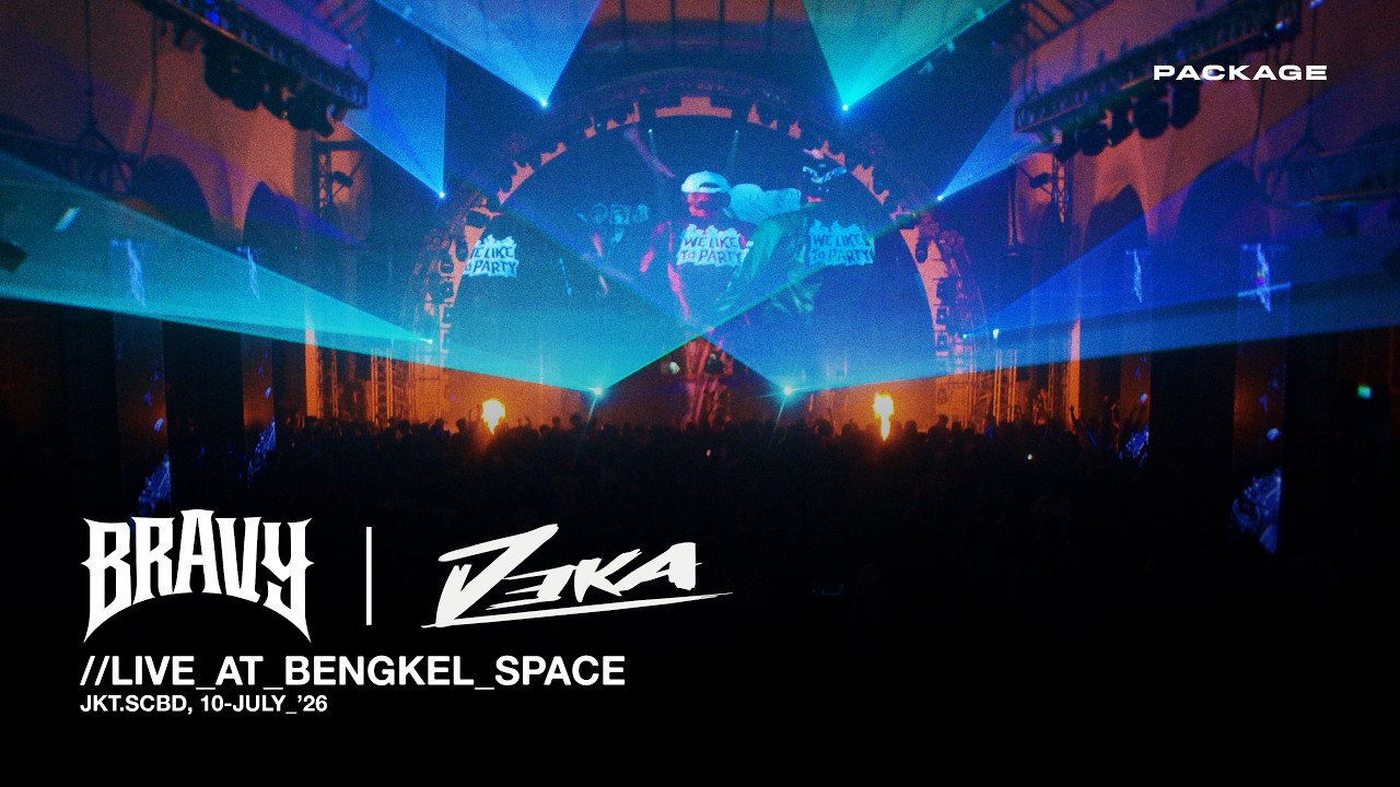 BRAVY X DEKA &mdash; Live at Raversary, Bengkel Space Jakarta | Package Collective