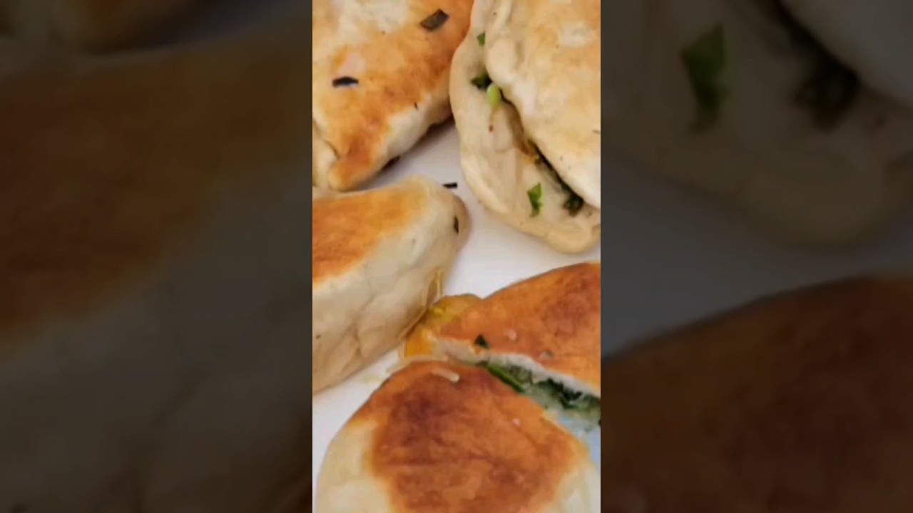 1 min Chive Pockets #how to Make #healtyfood #chinesefood #vlog