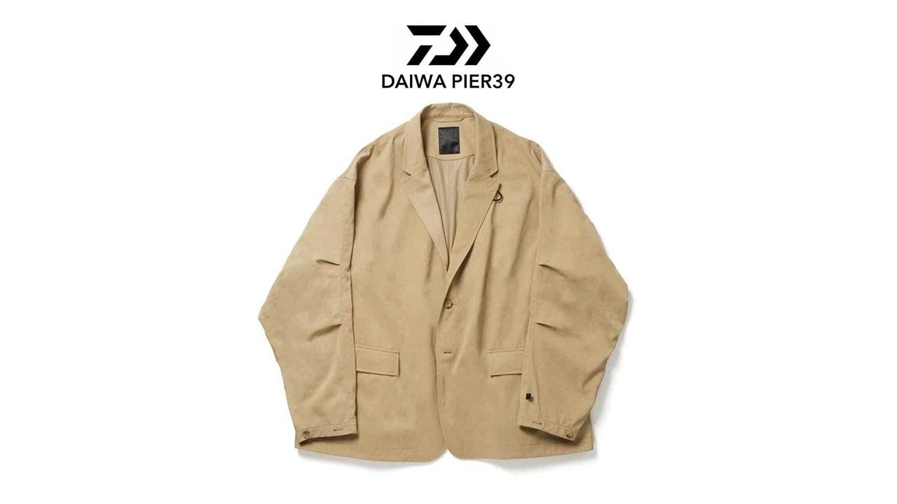 小黑痣【開箱】DAIWA PIER39 2022SS Tech Loose 2B Jacket Twill 機能 西裝外套
