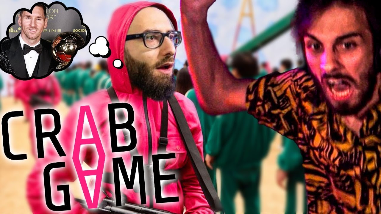 SQUID GAME TRA PALLONI D'ORO E STREAM SNIPER CON MARZA ! | CRAB GAME