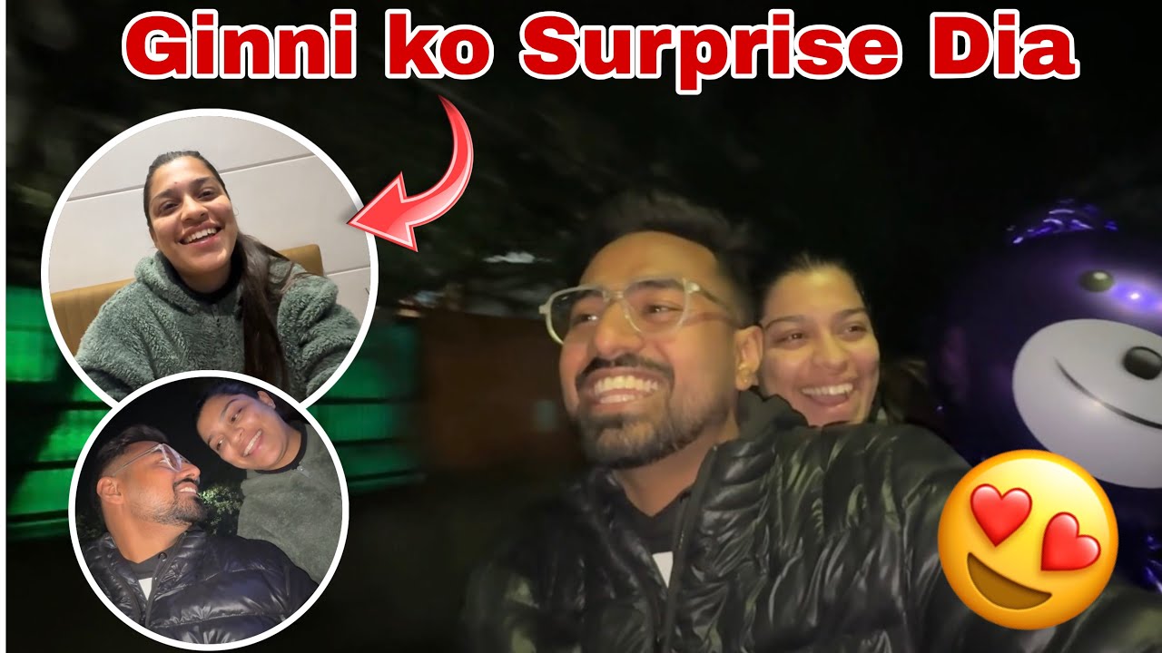 Teddy day pe Ginni ko dia surprise😍 