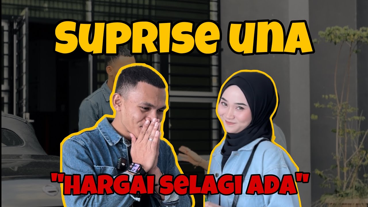SUPRISE UNA! UNA TERHARU SAMPAI MENANGIS?! NAPA CREATE CHEMISTRY!
