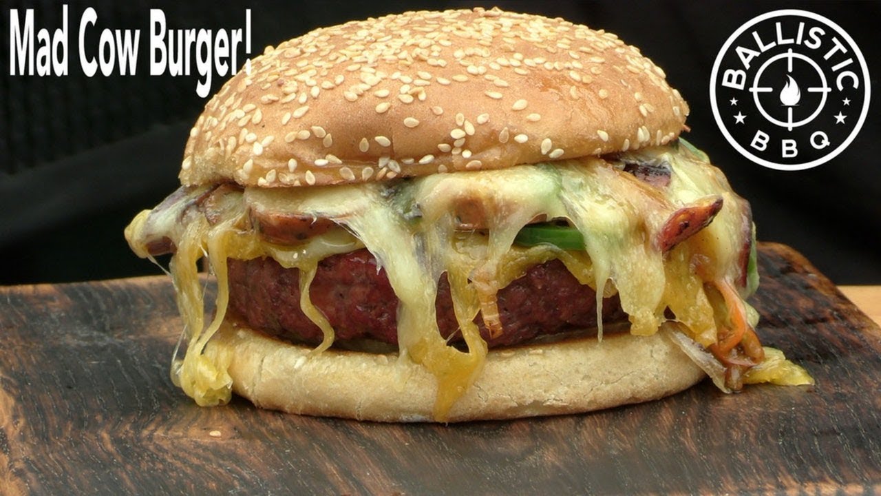 Mad Cow Burger Recipe! | Best Cheeseburger Ever? |  Lone Star Grillz