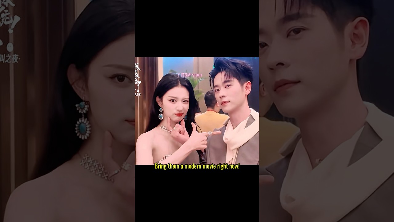 Bring them a modern movie right now! #chenglei #丞磊 #wangchuran