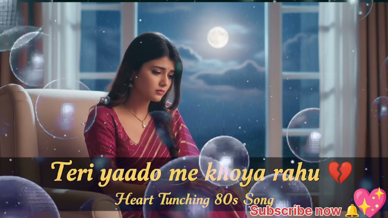Teri Yaadon Mein Khoya Rahu | Heart Touching 80s Style Hindi Song | Sad Love Melody | New Hindi song