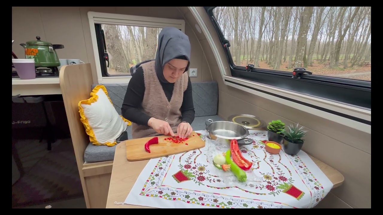 YENİ KARAVANIMIZLA İLK KIŞ KAMPI
