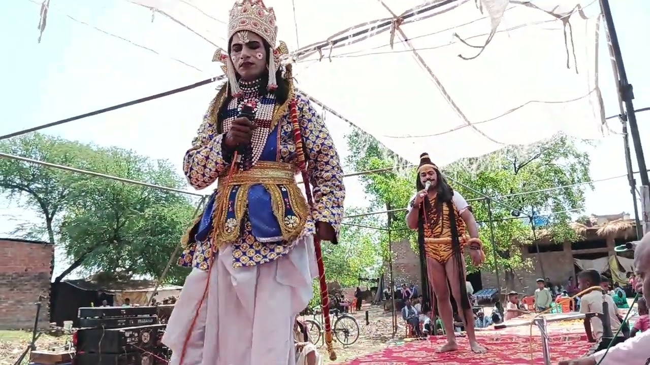 Sundar gayaki Shri Parshuram ji ke roop mein Prince ji Lakshman Kush Mishra
