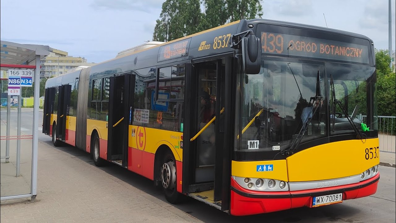 Linia 439 - Solaris Urbino 18 III #8537 ( MZA Warszawa )