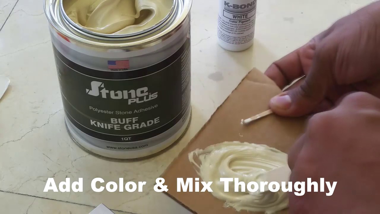 marble repair w/ Natural Stone Solutions