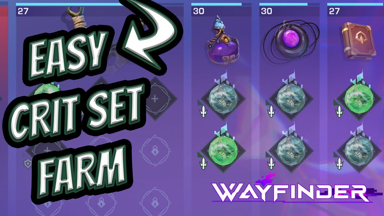 How to Get The Gloom Monstrosity Set in Wayfinder | AMAZING CRIT SET