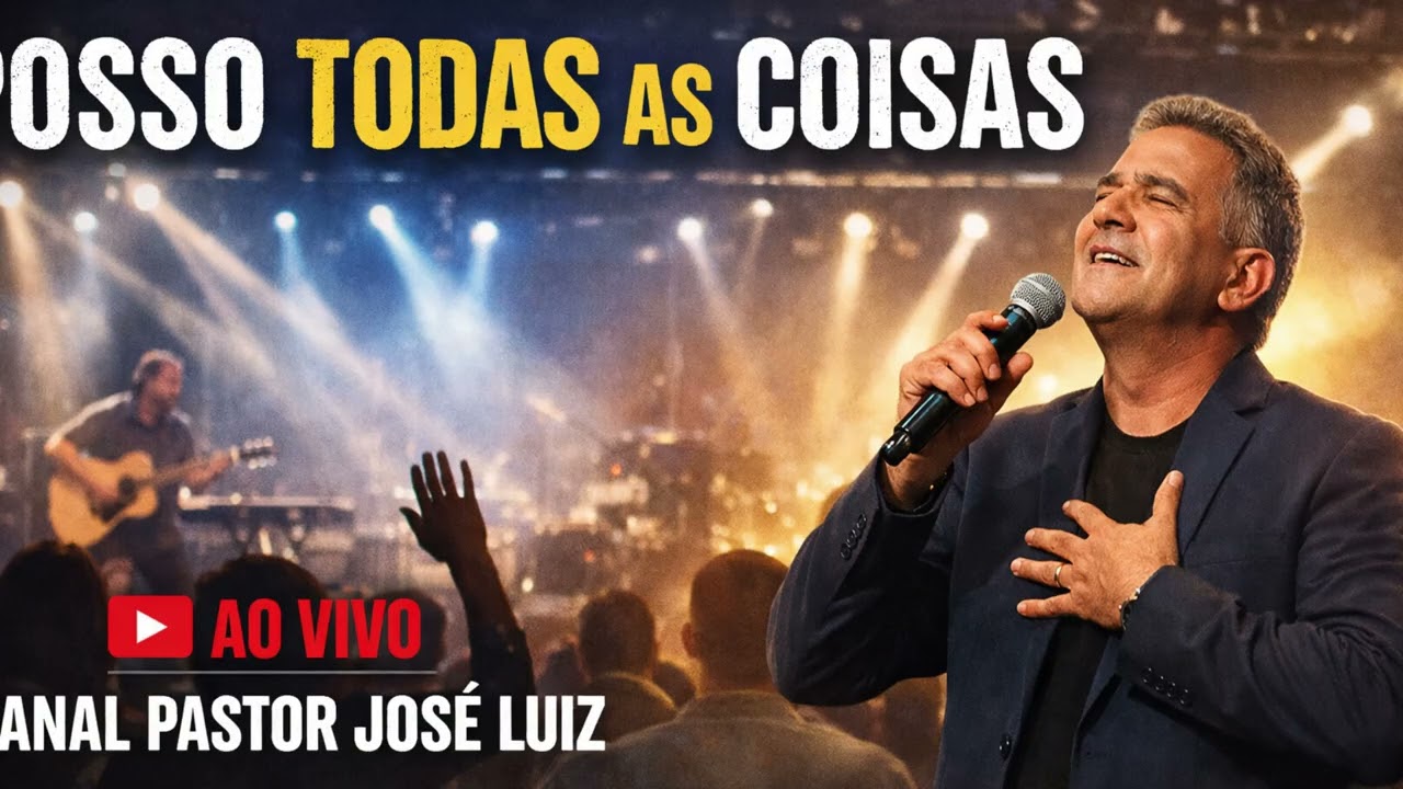 POSSO TODAS AS COISAS | Louvor Ao Vivo Poderoso 🔥 Filipenses 4:13 | Pastor José Luiz