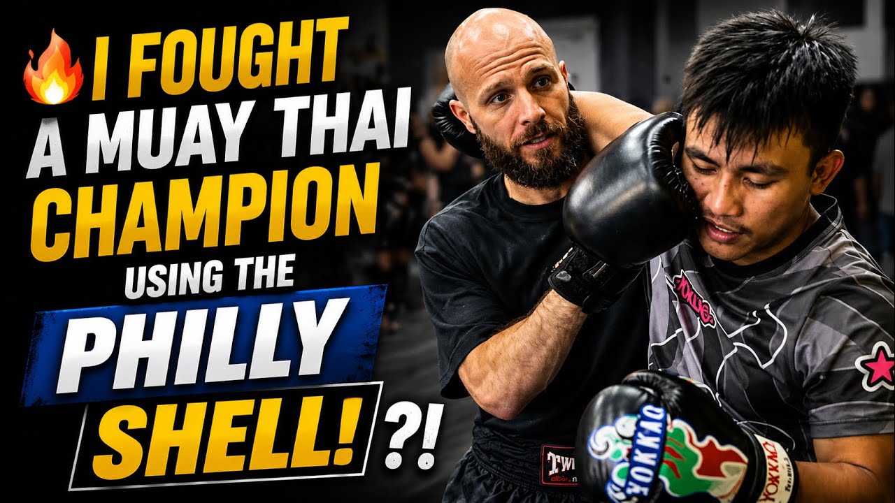 🔥 I Fought a Muay Thai Champion using the Philly Shell!?!!