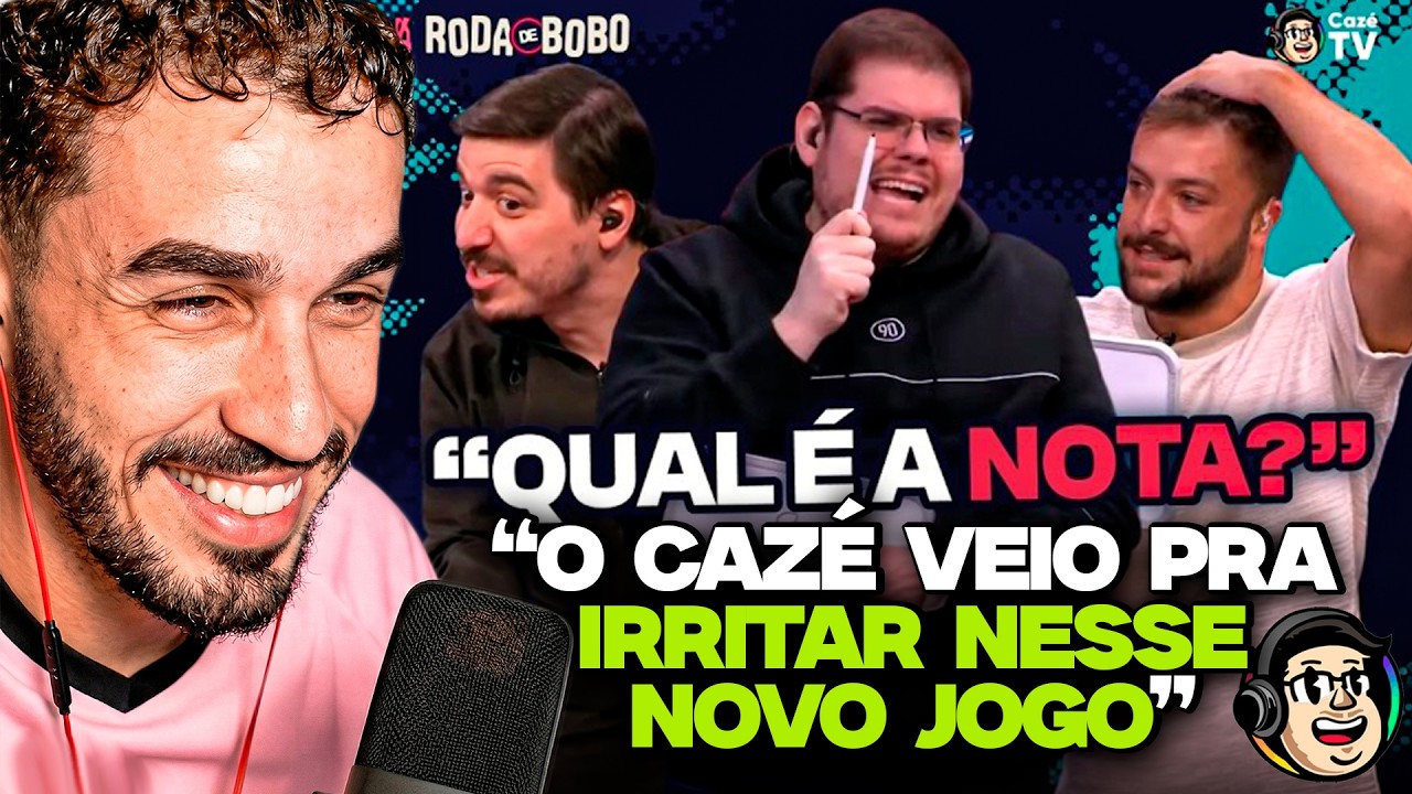 QUAL É A NOTA? O DESAFIO MAIS IRRITANTE DA RODA DE BOBO! | REACT CAZÉ TV