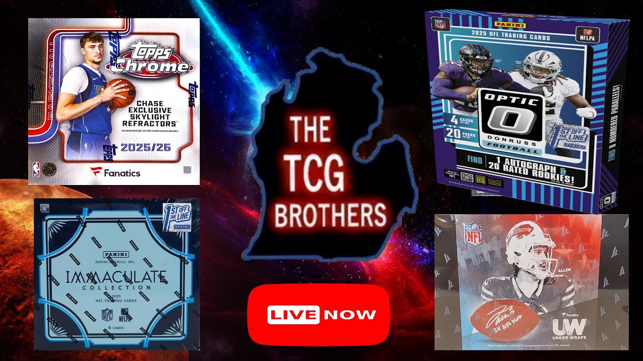 Breaks 690-693 - 2025 FOTL Donruss Optic Football Hobby Box Release Week! Baseball & Football Breaks