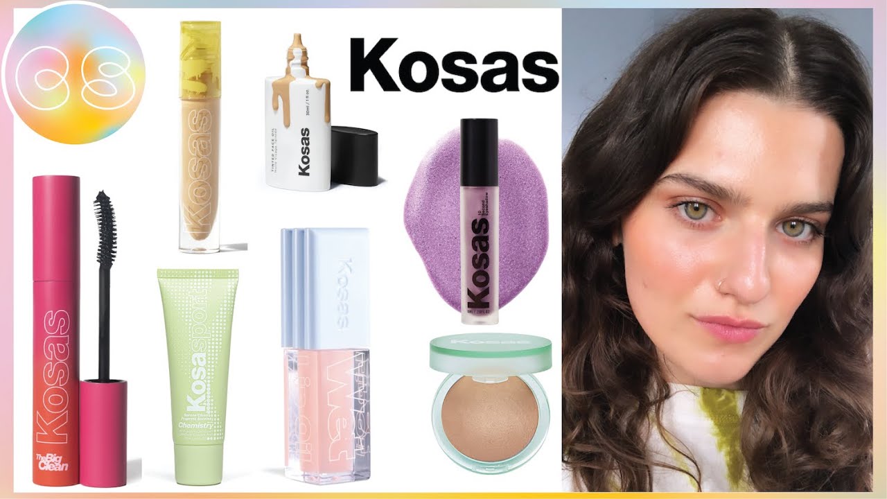 KOSAS Full Face + Review with EVERY SINGLE KOSAS PRODUCT | Swatches | Carson Stern