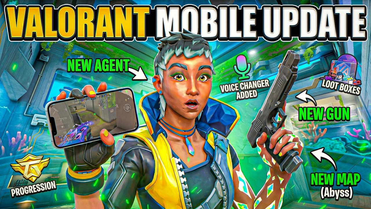 NEW VALORANT MOBILE Update: WAYLAY, ABYSS, BANDIT & MORE 👀🔥