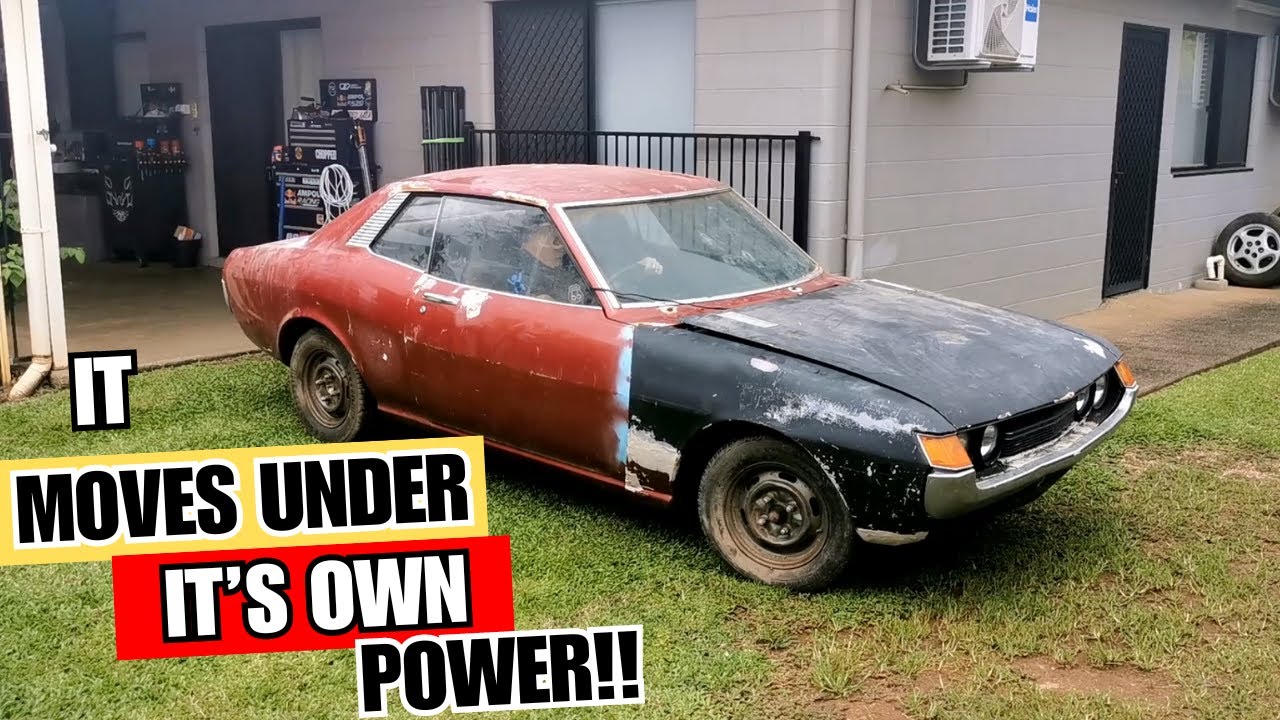 '71 Toyota Celica project car. [IT MOVES!!] Classic JDM TA22 [Ep 4]