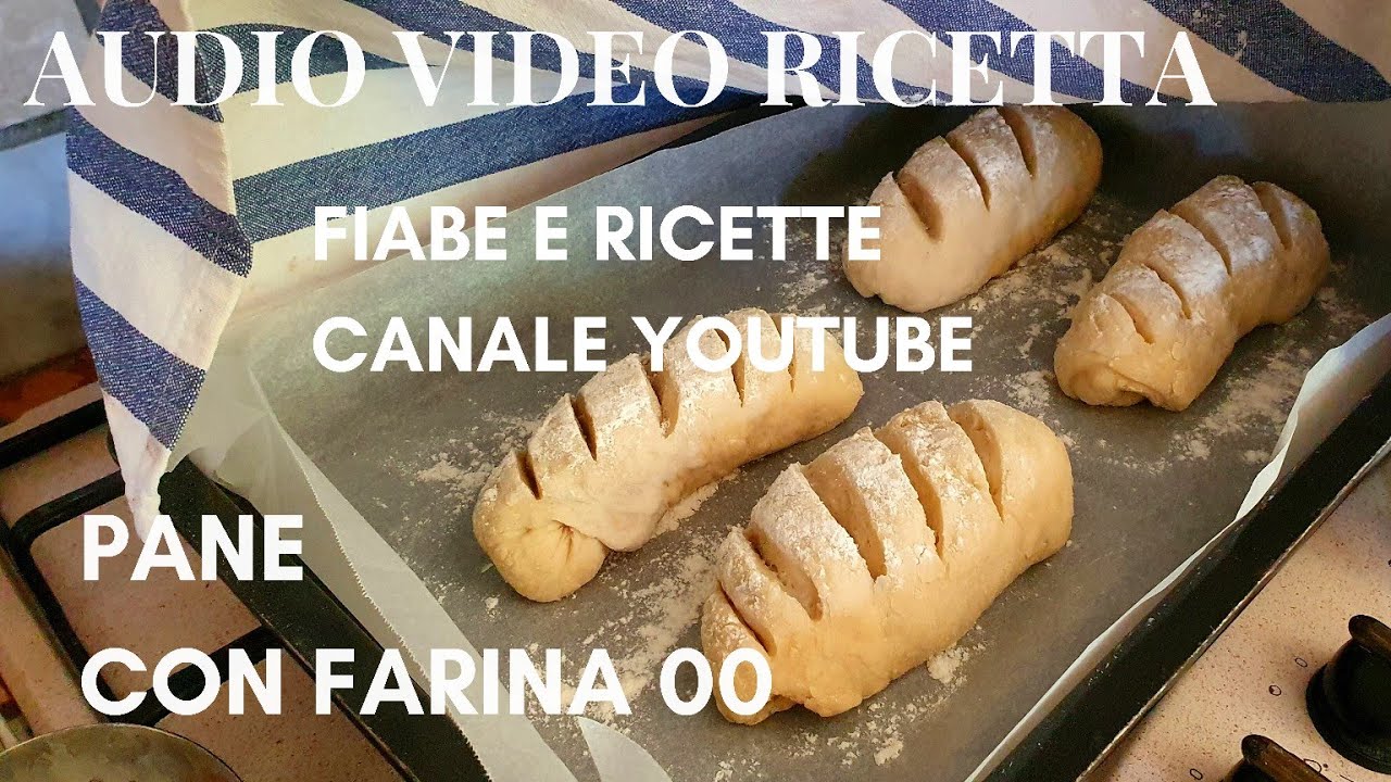 Pane con farina 00. Ricetta semplice. Con farina del supermercato @RapaNello