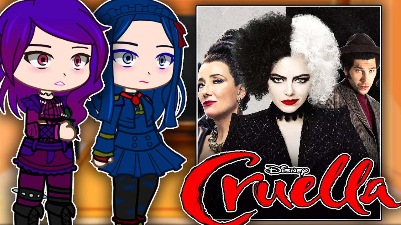 Descendants React To Cruella De Vil | Gacha react