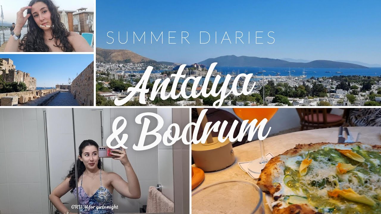 Travel ANTALYA🌴 to BODRUM 🍸 | And my biggest inspiration HAYKO CEPKIN 🤘