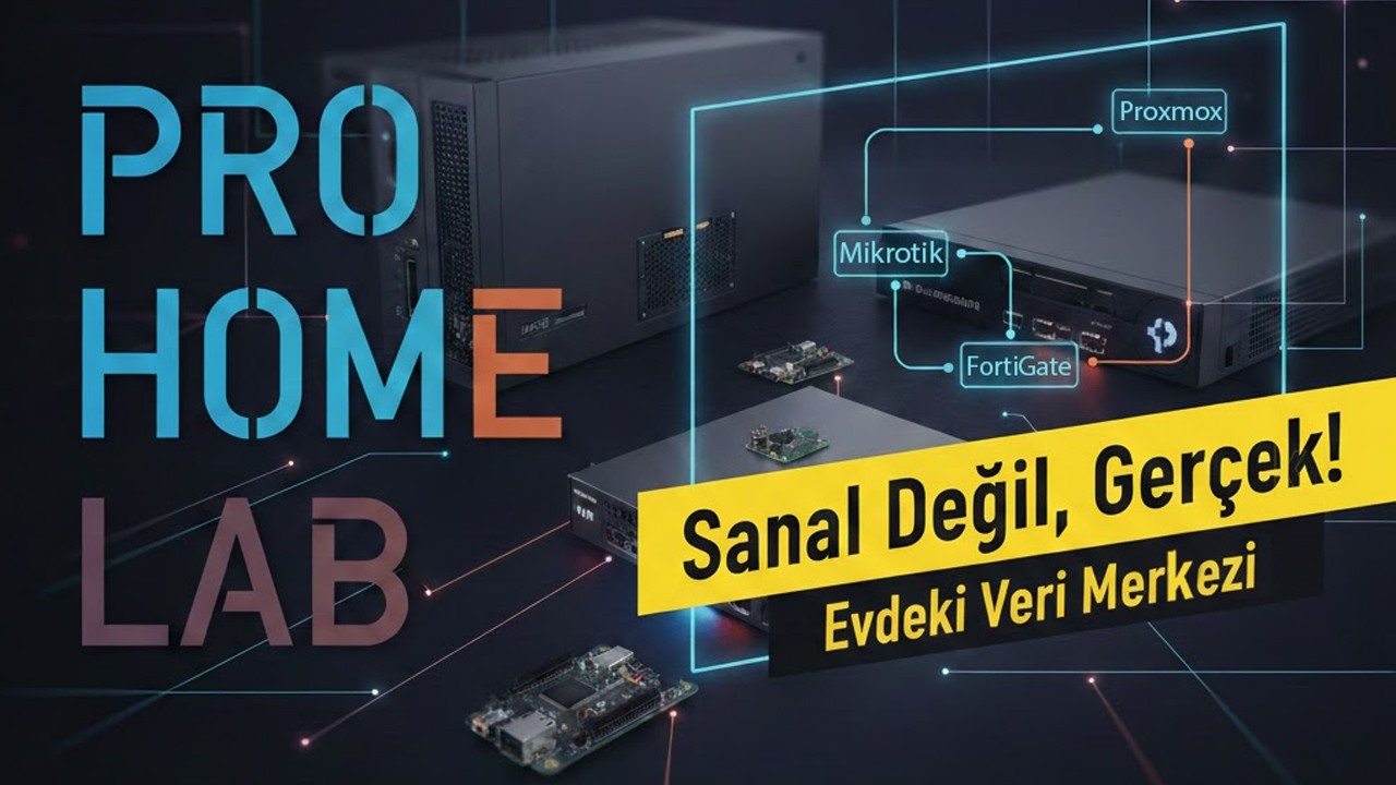 Evde Kendi Veri Merkezinizi Kurun: Detaylı Home Lab Donanım ve Yazılım Rehberi