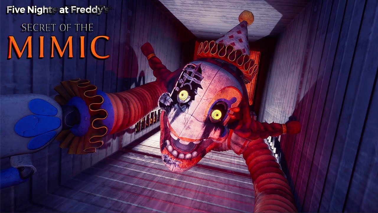AKU DIKEJAR BONEKA PEMBUNUH DI PABRIK TERLARANG.... FNAF Secret of the Mimic FULL GAMEPLAY