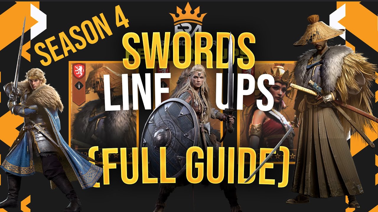 Ultimate AOEM S4 Warrior Swords Guide | Full Tier List + 4 Line Up Guides + 5k Apex Giveaway! #aoem