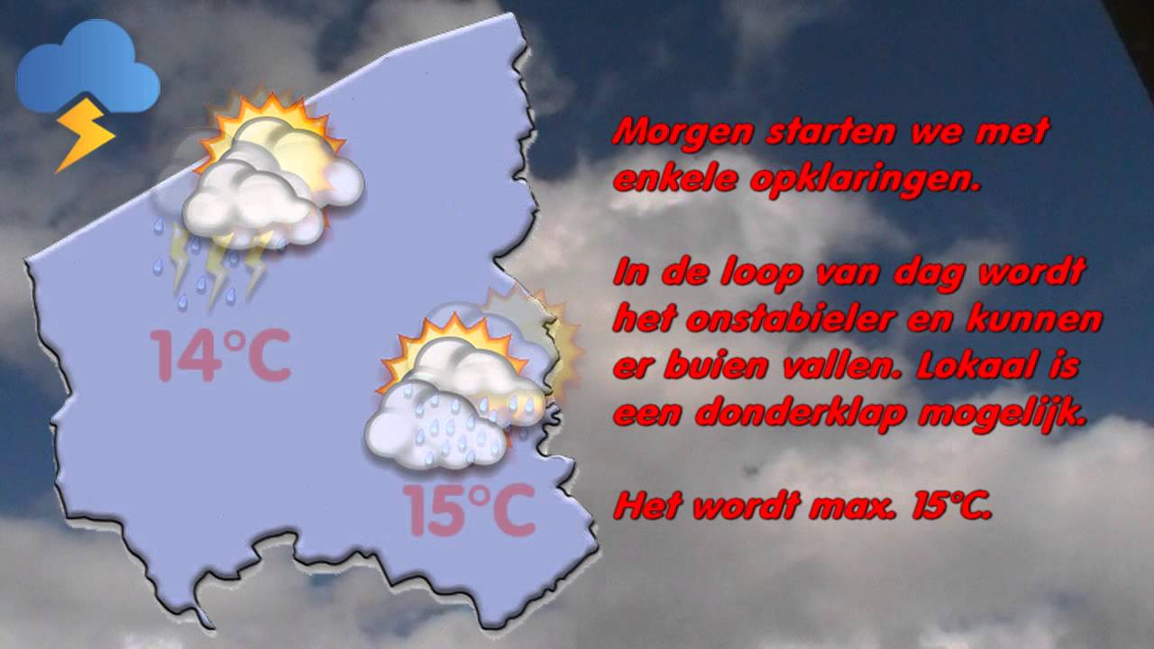 Weerpraatje 15/09/13