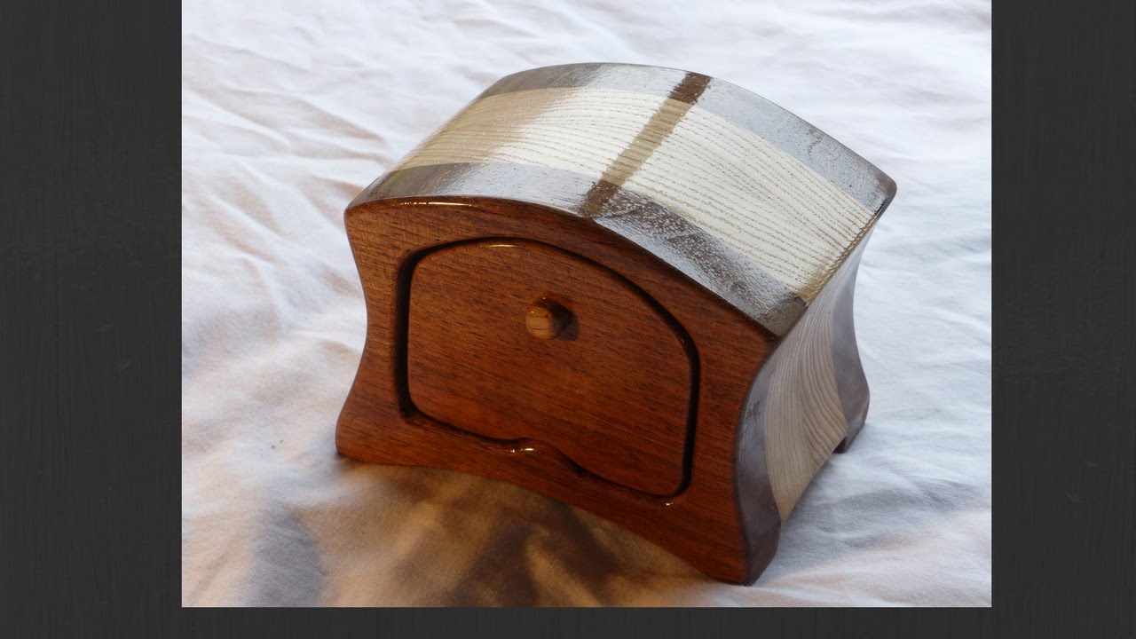 Fabrication Bandsaw Box Boite scie a ruban