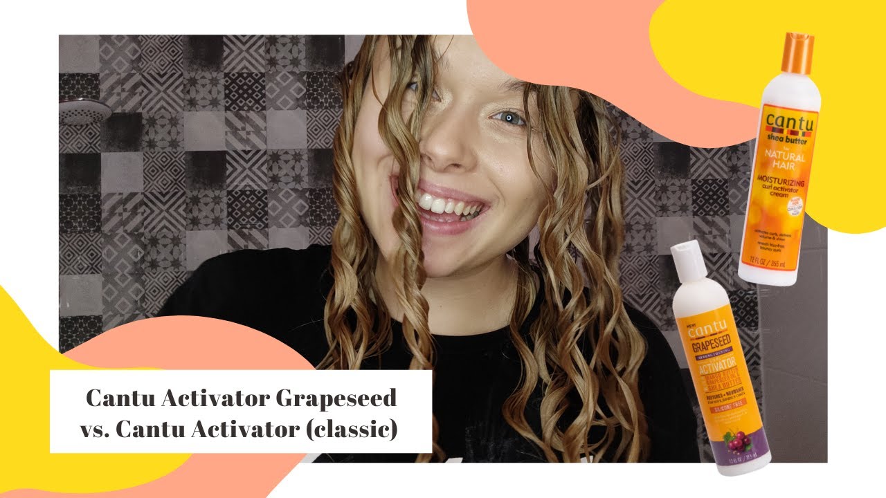 Cantu Activator Grapeseed vs Cantu Activator (classic) | Bitwa Cantu | Test na żywo | Maja Puente