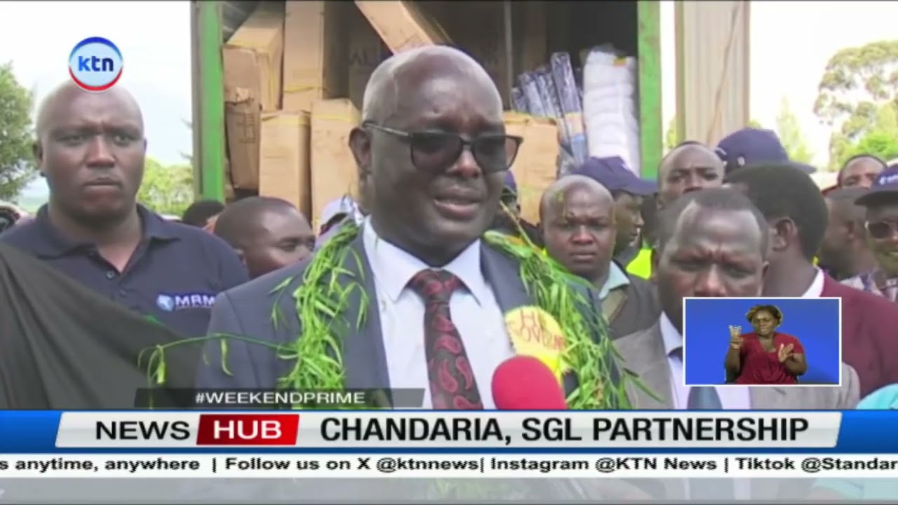 Chandaria Foundation deliver donations in West Pokot