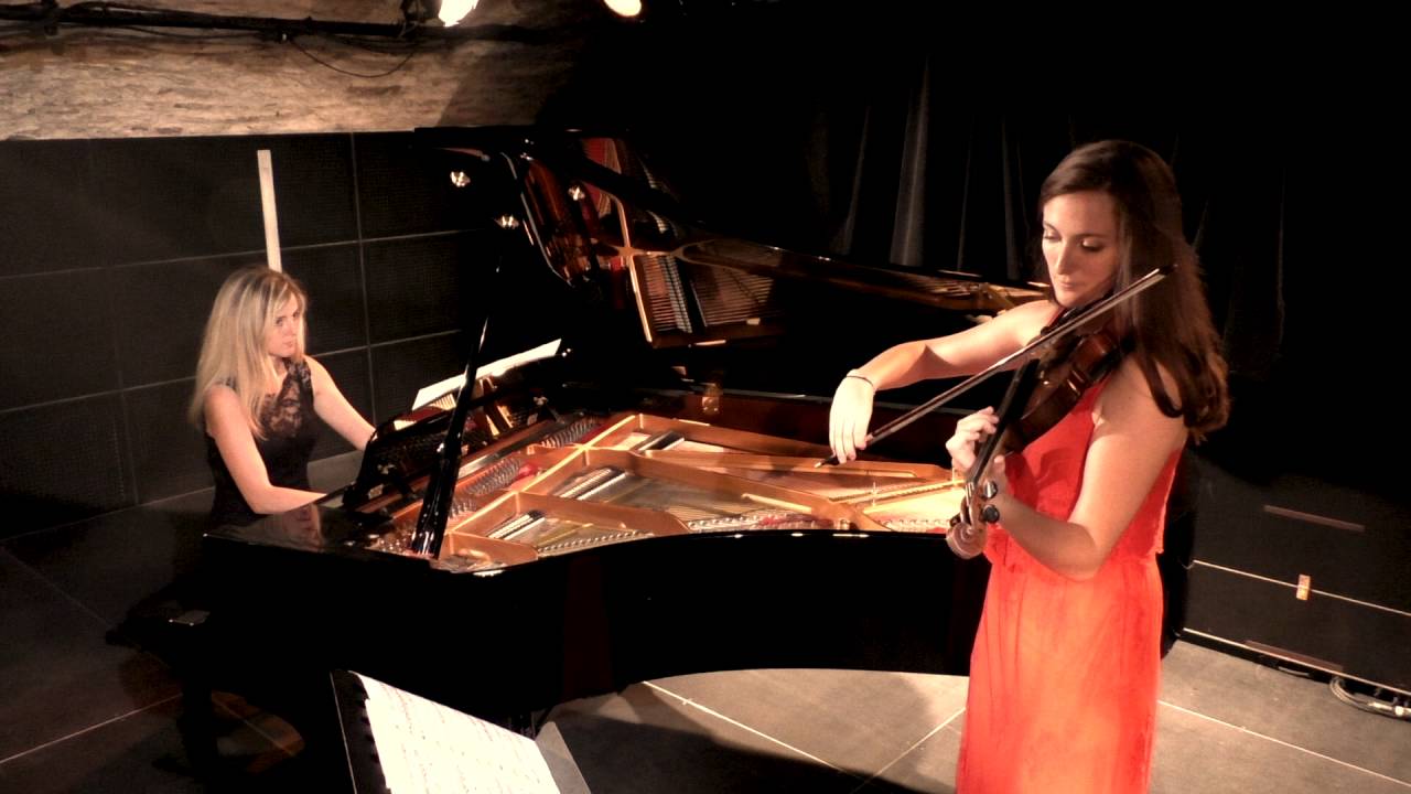 Beau soir de Debussy - Violon et piano - Les soeurs Graziano