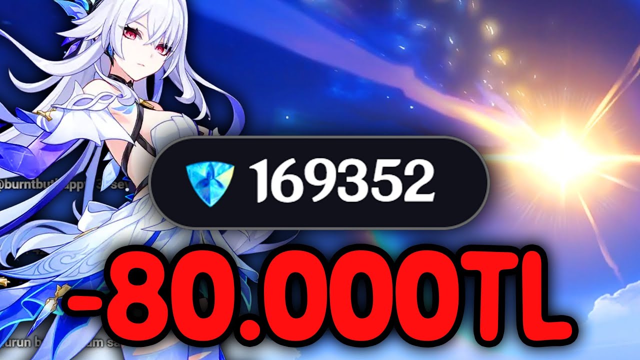 C6R5 SKİRK İÇİN 80.000TL?! Skirk / Shenhe Wish Yayını | Genshin Impact Türkçe