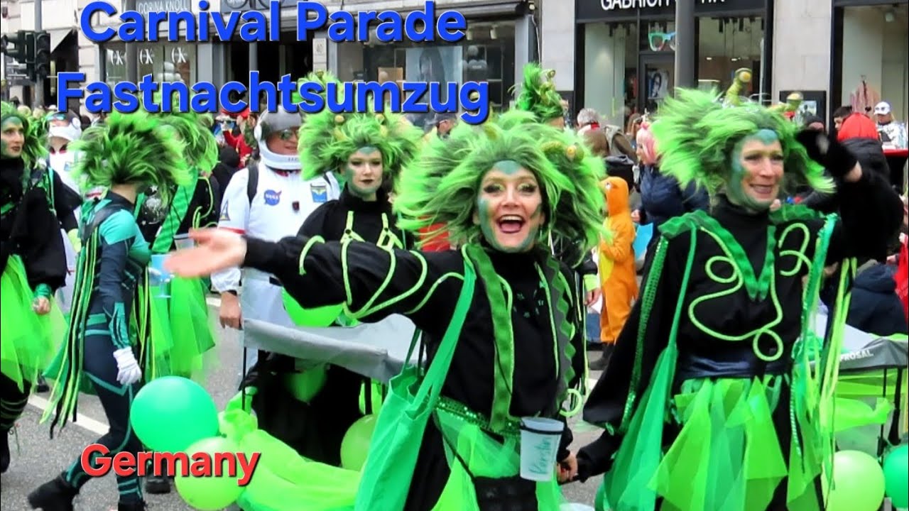 Carnival Parade - Helau: Fastnachtsumzug #Germany