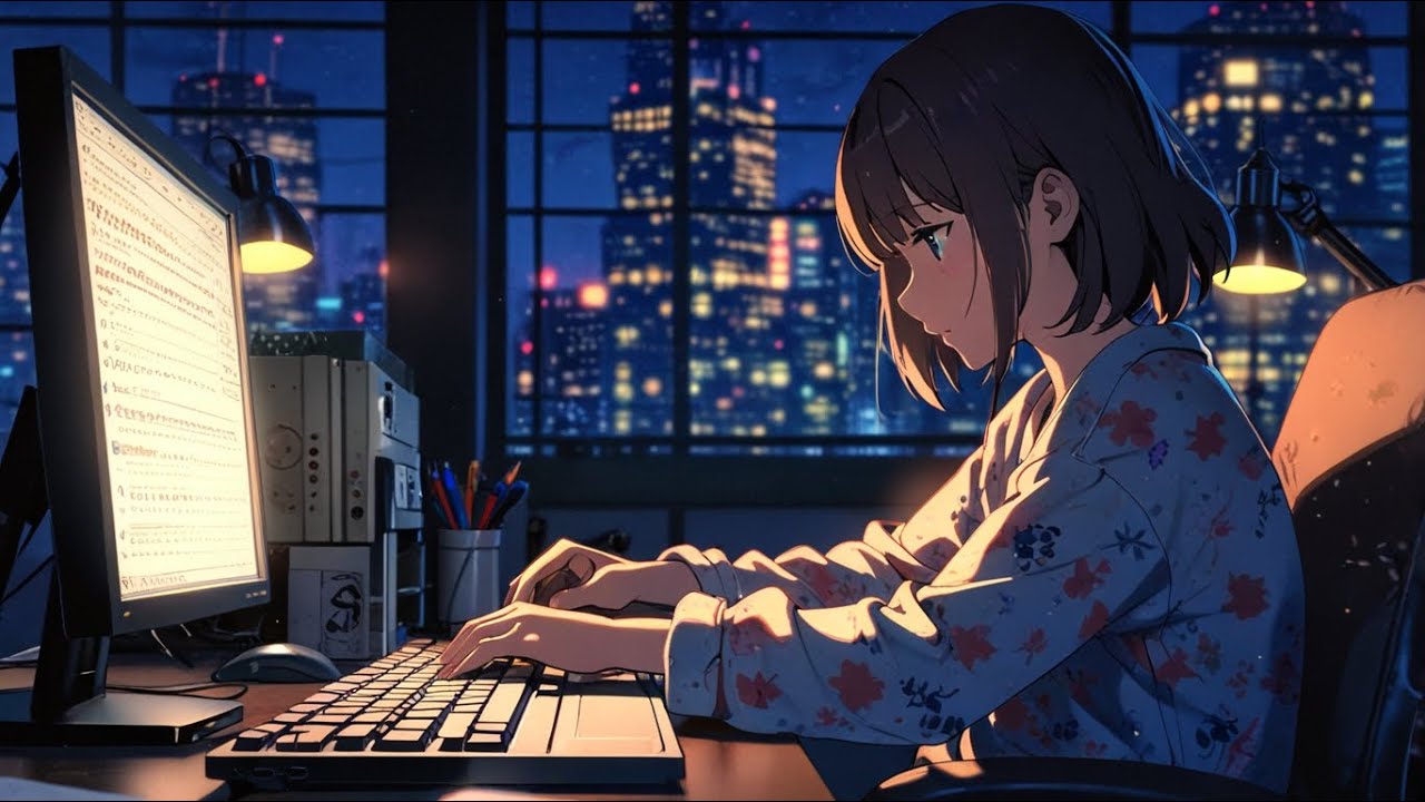 【lofi chillpop】宿屋の夜｜作業用BGM ｜BGM for work like games 【study/sleep/relax】