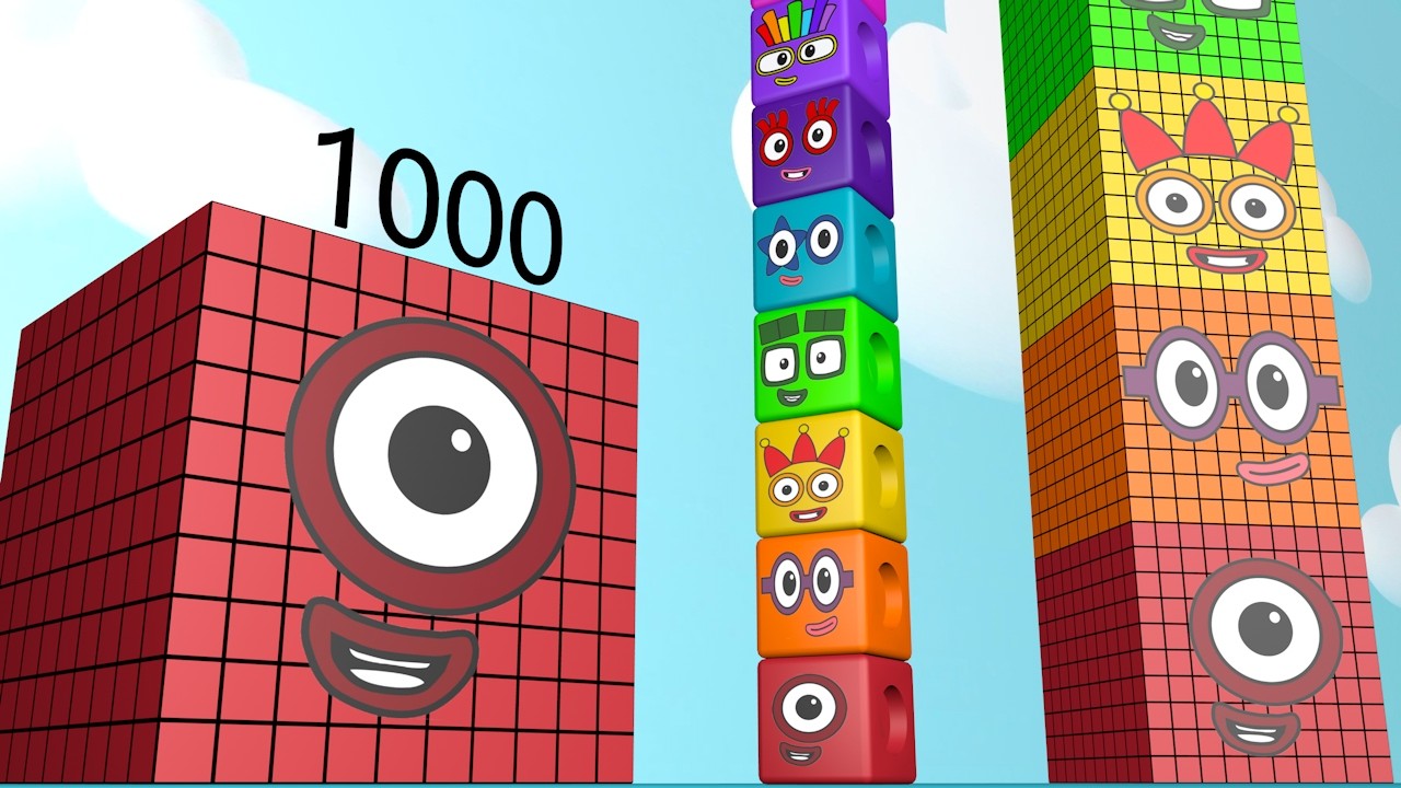 Let's Count 1 to 100 with Numberblocks Standing Tall | Easy & Super Fun for Kids