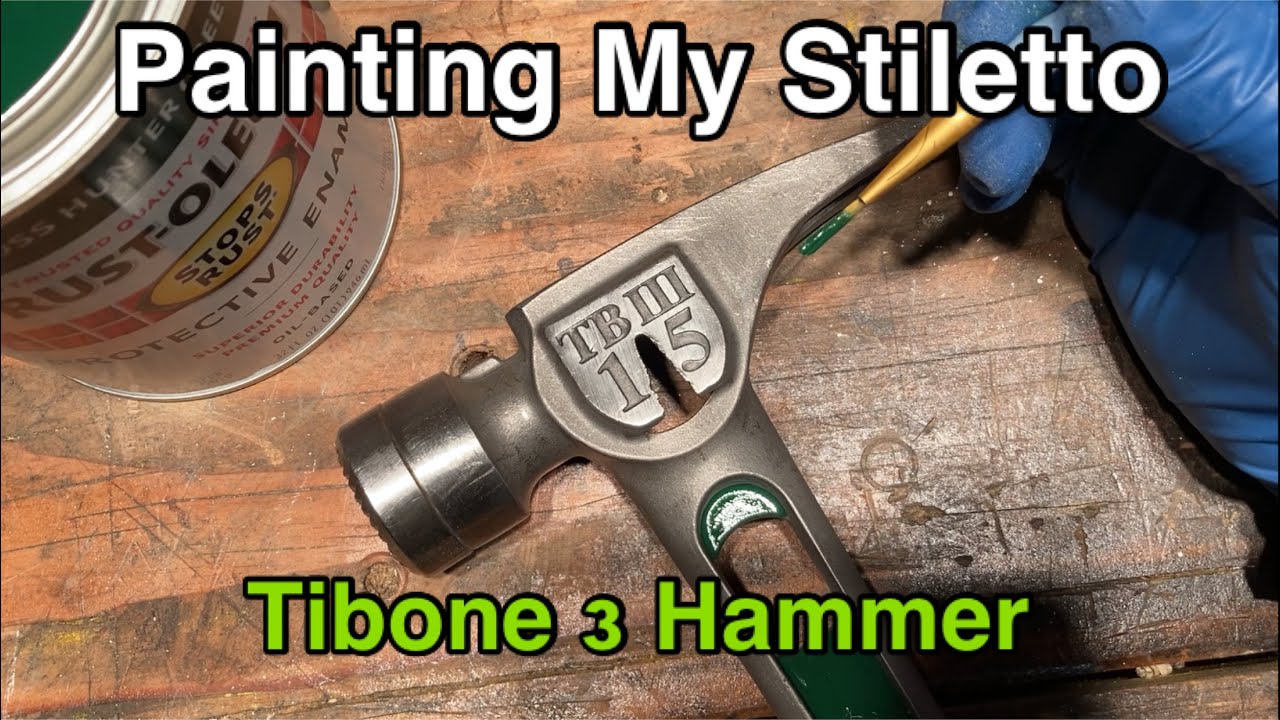 Painting My Stiletto Tibone 3 Hammer