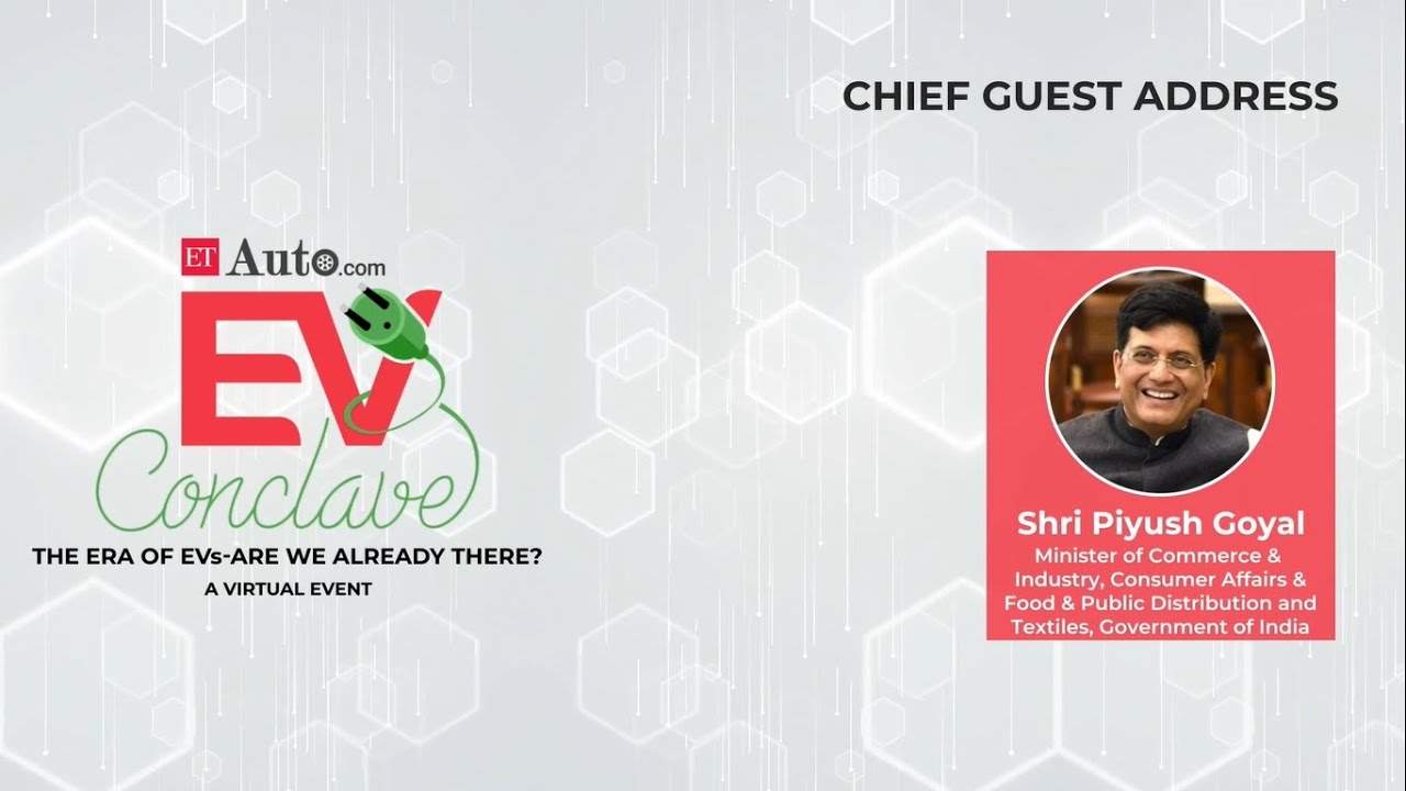 EVs have potential to reduce India's dependence on oil imports, says Piyush Goyal